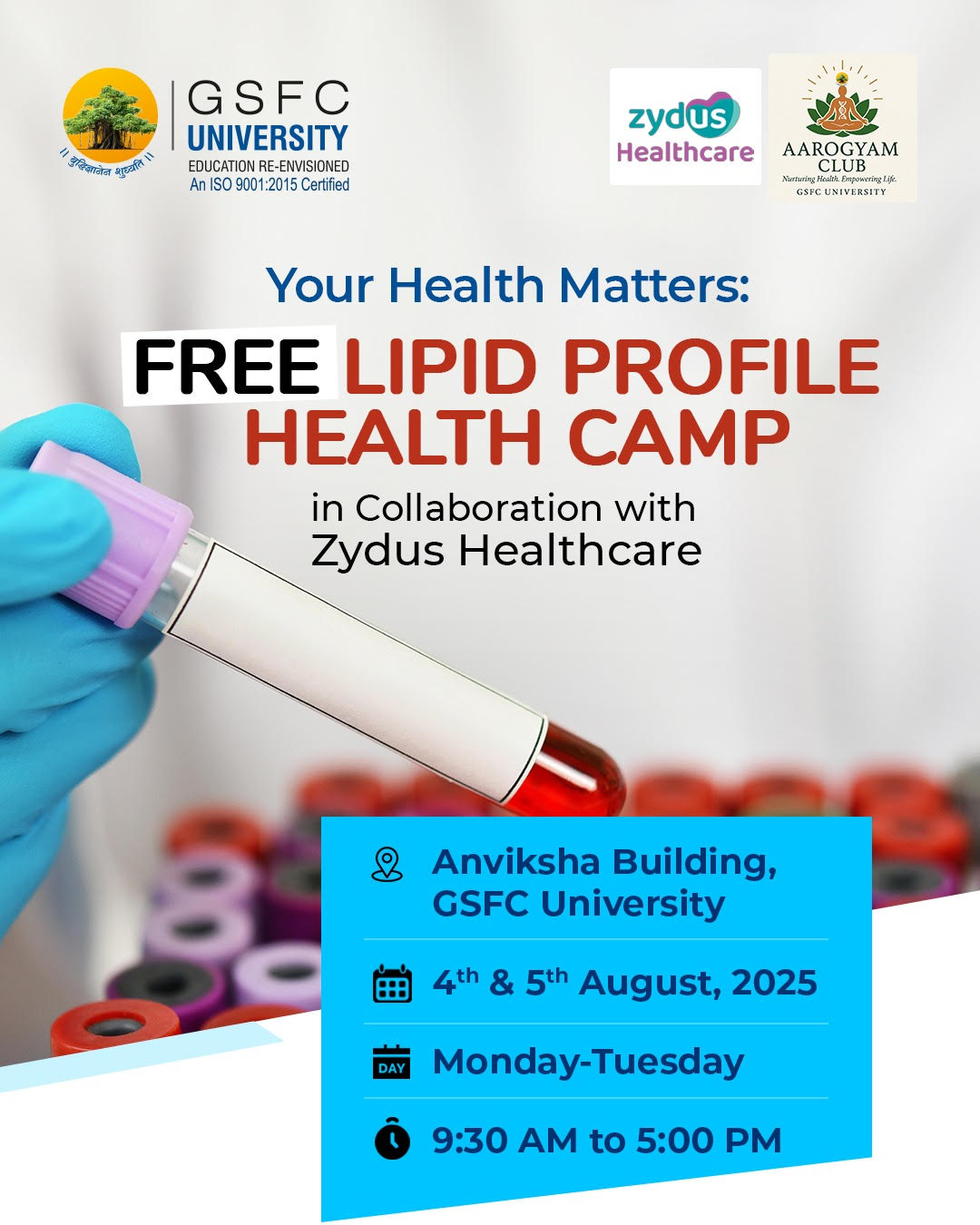 Free Lipid Profile Health Camp